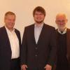 Gruppenbild der Freien Wähler mit Landrats-Kandidat (von links): Michael Bosse, Landtagsabgeordneter Johann Häusler, Florian Riehl,  Bernd Horst und Günther Otto. 