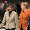 Beate Baumann leitete 16 Jahre lang das Büro von Angela Merkel.