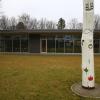 Drei Jugendliche haben in der Mittelschule in Göggingen Feuerlöscher versprüht. 