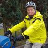 Immer mit dem Fahrrad unterwegs: Paul Reisbacher aus Leitershofen, der seinen 80. Geburtstag feierte.