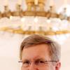 Bundespräsident Christian Wulff aufgenommen am Dienstag (10.01.2012) im Schloss Bellevue in Berlin während des Neujahrsempfangs für Diplomaten. 