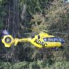 Ein Wanderin musste im Altmühltal von der Bergwacht geborgen werden und kam dann mit dem Hubschrauber ins Krankenhaus.