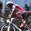 Jan Frodeno war beim Wechsel aufs Fahrrad dritter.