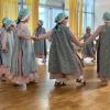 Die 16 Mädchen der Kindertanzgruppe des TSV Friedberg freuen sich schon auf ihren Auftritt beim Altstadtfest.