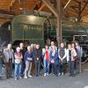 Rund zwanzig Leute waren Mitte Oktober einer Einladung des Bobinger Vereins ‚Freunde von Aniche‘ zu einer Lesung in den Bahnpark Augsburg gefolgt. 