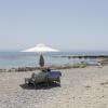 Urlaub trotz Corona: Touristen genießen den Ritsa-Strand in Kardamyli, einer Stadt am Meer fünfunddreißig Kilometer südöstlich von Kalamata, Peloponnes.