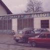 So sah das Autohaus Mayer in Kettershausen noch in den 1970ern aus. Heuer wird der Betrieb 50 Jahre alt.