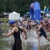 Ein Event für die Massen: Auch in diesem Jahr wird der Kuhsee-Triathlon etliche Amateursportler anziehen. 
