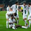 Jonas Hofmann (r) und die Gladbacher kamen gegen Werder Bremen nicht über ein 2:2 hinaus.