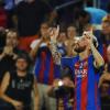 Torgarant: Lionel Messi feiert seinen ersten von drei Treffern für den FC Barcelona beim 7:0 gegen Celtic Glasgow.