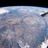 Folgen eines heißen Sommers: Braunes Land, wohin man blickt. Der deutsche Astronaut Alexander Gerst hat von der internationalen Raumstation ISS aus Fotos der Erde geschossen.