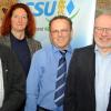 Wurden vom CSU-Ortsverband Nersingen Im Amt bestätigt: (von links) Erich Spann, Barbara Keppeler, Peter Saal, Gerhard Jehle und Albert Riedl.  	