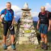 Den Colle della Lace (2120 m) erreichen die Wanderer am Tag 102 ihrer Tour.  	