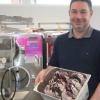 Augusto Lazzaris produziert sein Eis nicht mehr im Keller, sondern in einer neuen Schauküche.