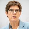 Die CDU-Bundesvorsitzende Annegret Kramp-Karrenbauer auf einer Pressekonferenz.