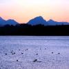 Dagmar Goßner, Winzer: Dieses Bild zeigt einen Sonnenuntergang am Hopfensee im Allgäu.
