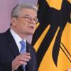 Bundespräsident Gauck: Parteien «tragen seit Jahrzehnten wesentlich zur Ausgestaltung unserer Freiheit, unseres sozialen Friedens, unseres Wohlstandes bei. Er teilt nicht die Kritik seines Vorgängers Weizsäcker.
