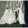 Bei der Inthronisation im Palasthotel "Drei Mohren" im Jahr 1957 präsentiert sich das Prinzenpaar Heinz I. (Theinert) und Lieslotte I. (Weiß).