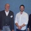 Über die Pläne für den Windpark in der Scharnitz informierten in Kühbach die Experten (von links) Alfred Seitz, Julian Höpfner und Rainer Dick.