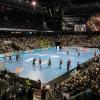 Ein Handballfeld hat die Größe von 800 Quadratmetern. 