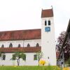 Früher Klosterkirche, heute die Pfarrkirche von Thierhaupten: St. Peter und Paul gehört zu den ältesten größeren Backsteinbauten. 	