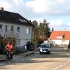 Schutzstreifen für Radfahrer in Oberndorf
