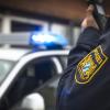 Polizei Symbolbild Feature Einsatz Polizeiauto Verkerhsunfall Polizei Schriftzug Unfall Verbrechen Streifenwagen Blaulicht Uniform Raub Mord Überfall