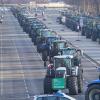 In Berlin demonstrierten tausende Landwirte mit ihren Traktoren. 