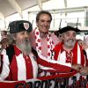 Bei den Fans von Athletic Bilbao geniept Andoni Goikoetxea immer noch Kultstatus, wie hier aus einem Bild aus dem Jahr 2012 zu sehen ist.