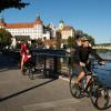 Auf neuen Touren sollen Radfahrer auch das Hinterland der Donau erkunden können.  	