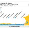 Die 7. Etappe der Tour de France 2023 führt von Mont-de-Marsan nach Bordeaux.