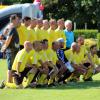 Bei großer Hitze haben sich die Bezirksliga-Legenden des SV Schwörsheim-Munningen mit einer Ries-Auswahl gemessen. Am Ende siegte die Auswahlmannschaft mit 8:3.