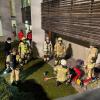 Fünf Feuerwehren rückten am späten Montagnachmittag zu einem vermeintlichen Zimmerbrand im AWO-Heim in Aindling aus. 