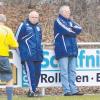 Die gemeinsamen Zeiten am Spielfeldrand sind vorbei. Trainer Karl-Heinz Stempfle (links) hat seinem Bruder und Abteilungsleiter Günter Stempfle seinen Rücktritt mitgeteilt. 