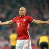 Arjen Robben hat das 1:0 für München erzielt und bejubelt sein Tor.