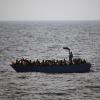 Bootsflüchtlinge Anfang Februar auf dem Mittelmeer. Die fortgesetzte Flüchtlingskrise stellt die EU vor große Herausforderungen.