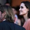 Brad Pitt und Angelina Jolie.