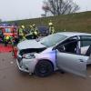 Auf der A8 hat sich bei Burgau wieder ein Unfall ereignet.