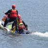 Das Water Rescue Craft kann in Not geratene Schwimmer schnell errreichen und ans rettende Ufer bringen. 