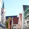 Die Sanierung der Altstadt (auf dem Foto die Renovierung des Café Engel) ist Teil des Konzepts Isek, nach dem sich Weißenhorn richten will. 	