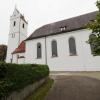 Rund um die katholische Kirche St. Jodok in Senden soll genug Platz bleiben, damit das Gebäude auch von Weitem gut zu erkennen ist. Der Kirchberg ist ein historischer Teil der Stadt. 