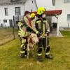 Zu einem ungewöhnlichen Rettungseinsatz wurde die Feuerwehr Kissing am Sonntagmorgen gerufen.