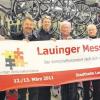 Freude über die Lauinger Messe (von links): Bürgermeister Wolfgang Schenk, Alois Jäger, Andreas Benitz, Dieter Manßhardt, Norbert Bader, Georg Rebele. 