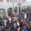 Bei der Kundgebung "Augsburg gegen rechts" im Februar waren 24.000 Teilnehmer auf den Beinen - so viele wie bei keiner anderen Demonstration bisher.