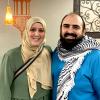 "Wir müssen nicht für eine der beiden Parteien stimmen", argumentiert Amal Fayad (hier mit ihrem Ehemann Hazim Nasaredden).