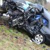 Bei einem Autounfall auf der Staatsstraße 2035 nahe dem Pöttmeser Ortsteil Gundelsdorf starb am 25. Januar vergangenen Jahres ein 31-Jähriger. Ein heute 63-Jähriger hatte in der entgegengesetzten Richtung überholt und war dabei frontal in den Audi (Bild) des 31-Jährigen gekracht. Dieser starb noch an der Unfallstelle. 