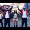 Schlechte Band, großer Auftritt: Mit ihrer Version des Hits „Gangnam Style“ sorgen Daniel Lutz, Roland Krabbe, Julia Gumpp und Rolf Störmann (von links) mit ihrem Musikvideo für Furore. 