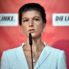 Ist laut einer Umfrage die attraktivste Spitzenkandidatin: Sarah Wagenknecht von der Partei "Die Linke".  