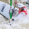 Drei Rennen ohne einen einzigen Torfehler: Sideris Tasiadis kämpft sich durchs Wildwasser von Markkleeberg zum deutschen Meistertitel. 