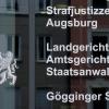 Das Landgericht im Strafjustizzentrum Augsburg. 	
